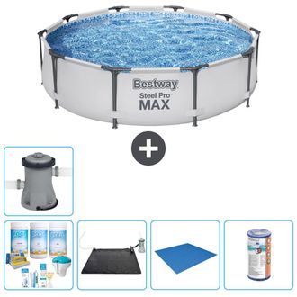 Bestway Piscina Bestway Steel Pro Max Redonda - 305x76 Cm - 7-piezas S22127