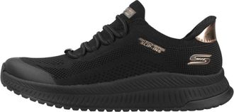Skechers Bobs Squad 4 - Dire Step - Dames - Sneakers - Zwart - 38 EU - Schoenen