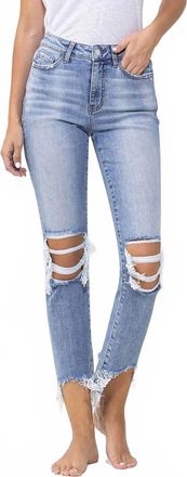 Flying Monkey Super High Rise Kick Flare Jean In Miracles