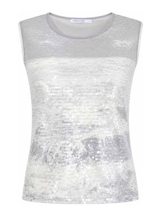 Patrizia Pepe Sequined Tank Top