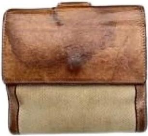 Gucci Pre-owned Wallets, male, Beige, Size: ONE SIZE Pre-owned Interlocking Wallet
