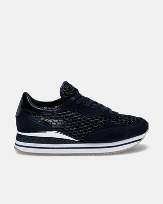 Crime London STRIPE RUNNER BLUE