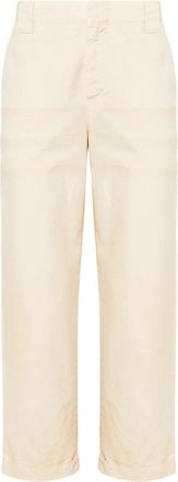 Golden Goose canvas straight-leg trousers - men - Polyester/Cotton/Cotton - 52 - Neutrals