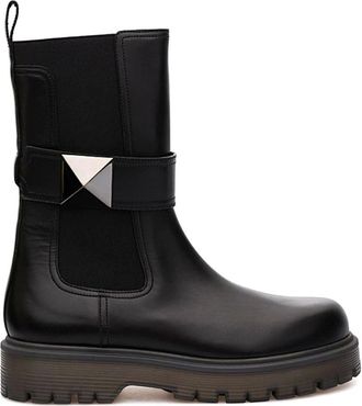 Valentino Garavani Schoenen, Dames, Zwart, 37 EU, Stivaletto