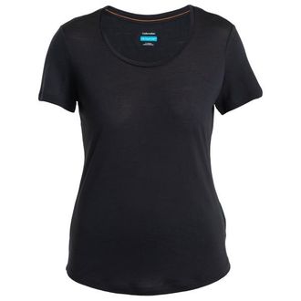Icebreaker Merino Cool-Lite Sphere III S/S Scoop Merinoshirt f&uuml;r Damen | schwarz