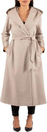 Max Mara Jassen, Dames, Beige, M, Kasjmier, Danton Jas