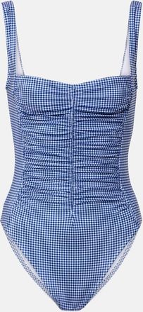 Karla Colletto Costume intero a quadri