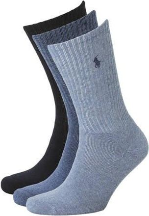 Ralph Lauren sokken - set van 3 blauw