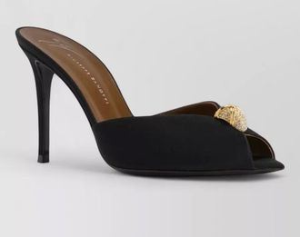 Giuseppe Zanotti leather intrigo mules