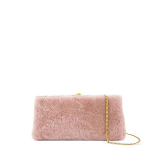 By Malene Birger Clutch Ellon de piel de oveja - Bags - Mujer - Rosa - ONE SIZE