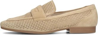 Gabor Su&egrave;de Loafers - Dames - Loafers - Beige - 38 1/2 EU - Su&egrave;de - Schoenen