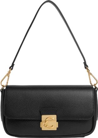 Coccinelle C-Me Lock Medium - Dames - Schoudertassen - Zwart - ONE Size - Leer - Tassen