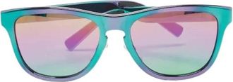 Louis Vuitton Pre-owned Glazen Zonnebril - Dames - Vintage Accessoires - Veelkleurig - ONE Size - Leer - Vintage