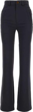 Vivienne Westwood Navy Blue Wide Leg Pant