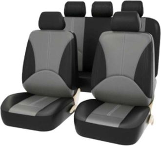 OEM Fundas De Asiento De Coche De Cuero Transpirable Universales, Juego Completo De 9 Piezas, Accesorios Interiores Para Suv