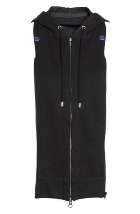 Veronica Beard Hoodie Dickey in Black at Nordstrom, Size 00-14