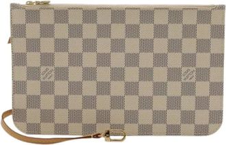 Louis Vuitton Pre-owned Clutches, female, Beige, Size: ONE SIZE Pre-owned Canvas Clutch