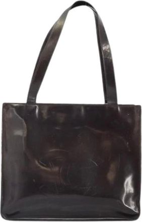Chanel Pre-owned Tote Bags, female, Brown, Size: ONE SIZE Pre-owned Vintage Tote Bag