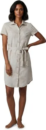 Lords of Harlech Paisley Explosion Womens Shirt Dress in Paisley Explosion Ivory at Nordstrom, Size X-Large