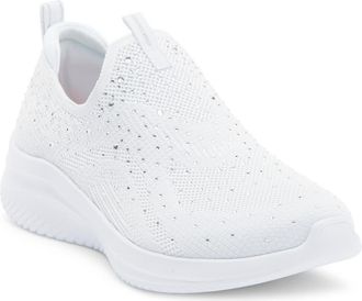 Skechers Ultra Flex 3.0 Glam Night Slip-On Sneaker in White at Nordstrom Rack, Size 8.5