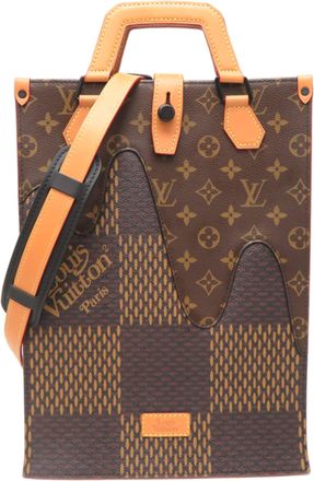 Louis Vuitton Brown Damier Canvas Tote Bag (Pre-Owned)