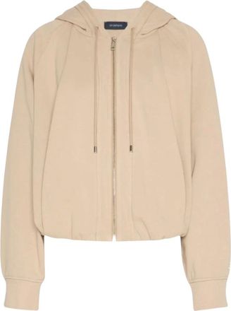 Sportmax Mujer, Sudaderas, Beige, Talla: S