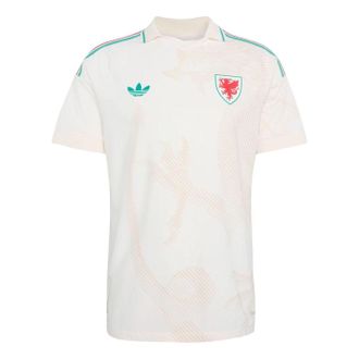 adidas Wales 2026 Away Authentic Jersey Asia Sizing Chalk White KC2956