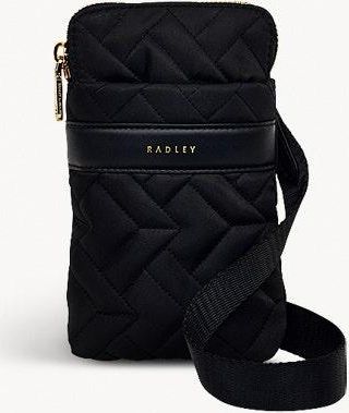 Radley London Holland Park Black Medium Zip Around Phone Cross Body Bag Radley London