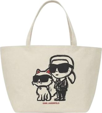 Karl Lagerfeld Mujer, Bolsos, Beige, Talla: ONE Size