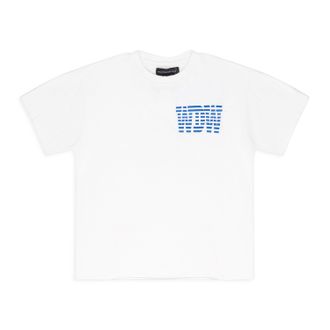 Who Decides War by Ev Bravado WHITE LINK SHORT SLEEVE T-SHIRT