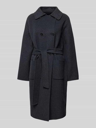 Brax Brax Mantel mit Taillengürtel Modell STYLE.LONDON in Anthrazit, Größe 44