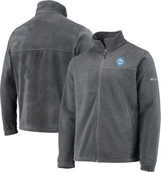 Columbia Mens Columbia Philadelphia 76ers Heathered Charcoal Flanker Full-Zip Jacket in Heather Charcoal at Nordstrom, Size Small