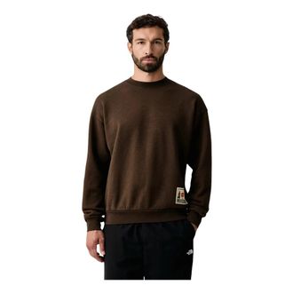 Napapijri Trahus Sweatshirt - Heren - Sweatshirts & Hoodies - Bruin - Maat: M Katoen