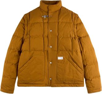 Fay Giacca Archive Down Flex Gear - - Jackets - Uomo - Marrone - S