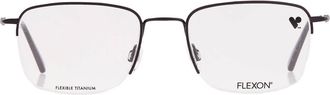 Flexon Demo Square Mens Eyeglasses FLEXON H6041 001 52