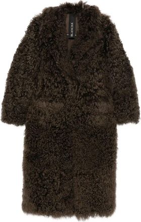 BLANCHA Tigrados Shearling Coat