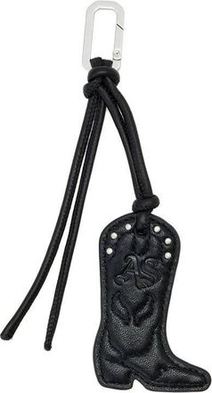 AllSaints Cowboy Boot Key Ring in Black at Nordstrom