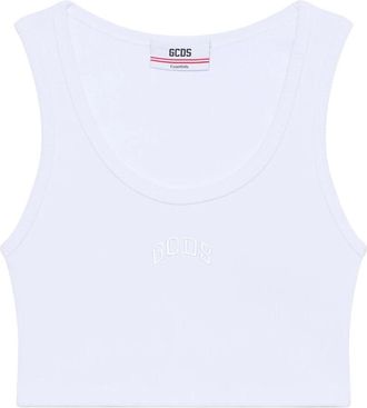 GCDS Gcds, Donna, Top, Bianco, L, new