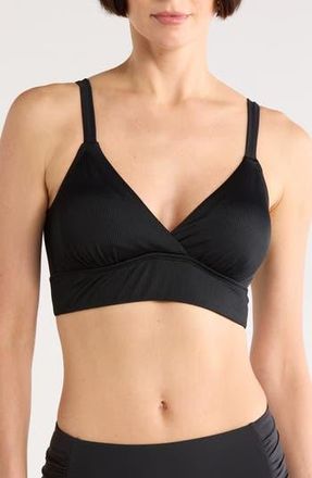 Jantzen Sizzle Underwire Bikini Top in Black at Nordstrom Rack, Size 16