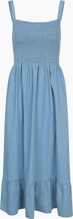 Mountain Warehouse Womens Mountain Warehouse Womens/Ladies Marbella Strappy Shirred Midi Dress - Blue - Size: 14