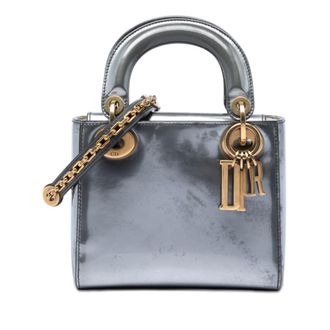 Dior Pre-owned Dior Mini Metallic Patent Lady Dior Ladies 6K8OWDT3XKAI9MRG