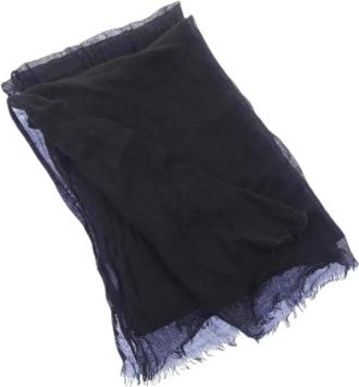 Saint Laurent Pre-owned Shawl - Heren - Vintage Accessoires - Zwart - ONE Size - Vintage