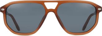Lozza SL4401 Luis Figo 08YL Mens Sunglasses Brown Size 58