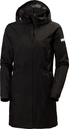 Helly Hansen Regenmantel HELLY HANSEN W ADEN LONG COAT, Damen, Gr. XXL, schwarz, Obermaterial: 100% Polyester. Futter: 100% Polyester, M&auml;ntel Regenmantel