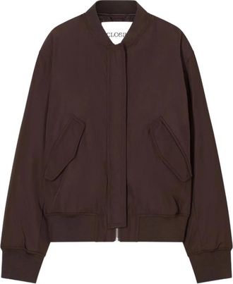 Closed Blouson Jas - Dames - Bomber jackets - Bruin - M - Jassen