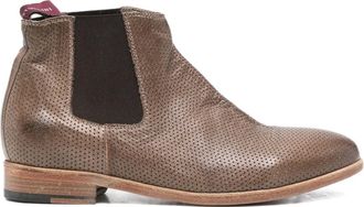Sturlini Firenze Chelsea geperforeerde laarzen - Bruin