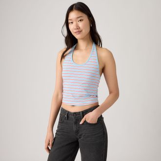 Levi's Ella Halter Top - Womens - XS - Red