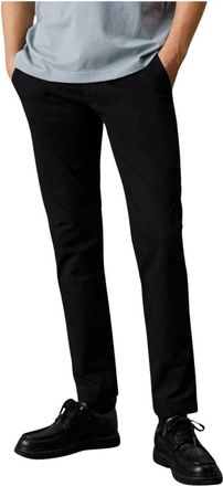 Calvin Klein Chino Broek - Heren - Chinos - Zwart - W29 L32 - Katoen - Broeken