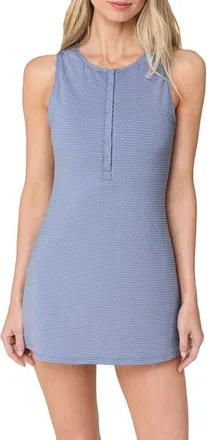 Andie Swim The Malibu One-Piece Swim Dress in Wisteria at Nordstrom, Size Xx-Large