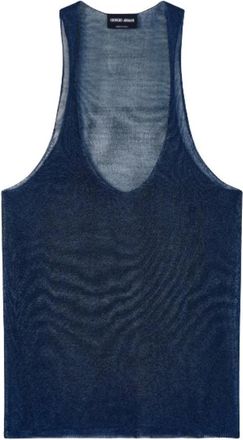 Giorgio Armani Donna, Maglie, Blu, S, new